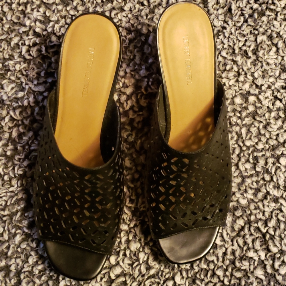 Womens Lauren Blakwell wedges size 9